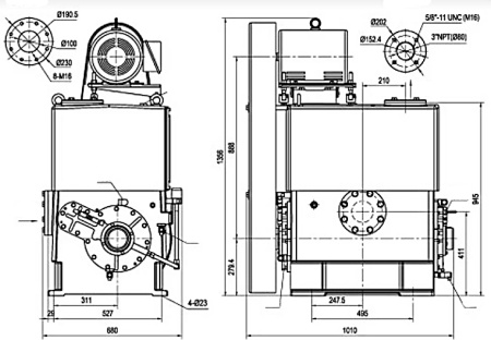 Плунжерный вакуумный насос Н-150G